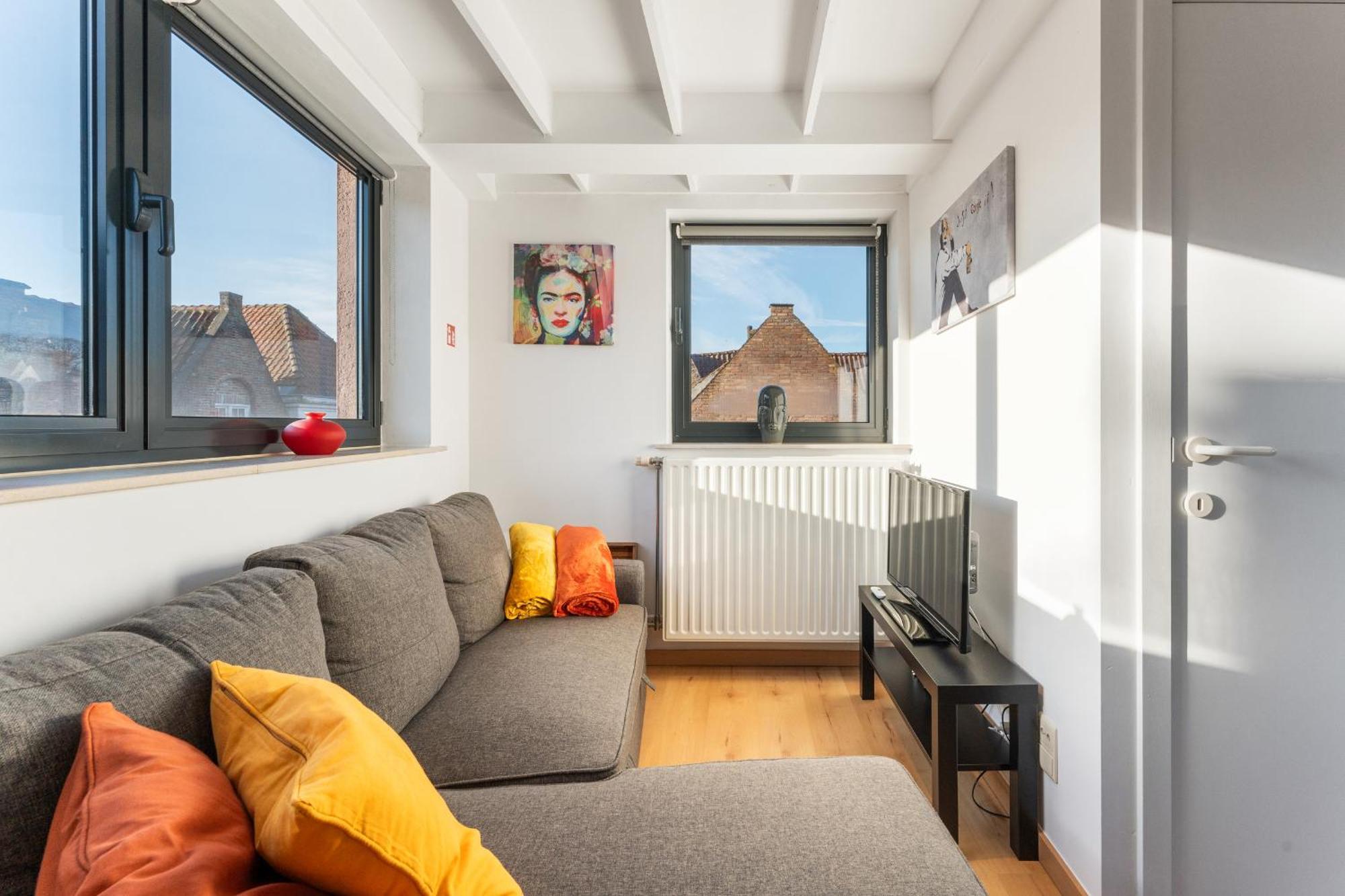 Appartement Duplex In Hartje Met Ruim Zonneterras 2p *
